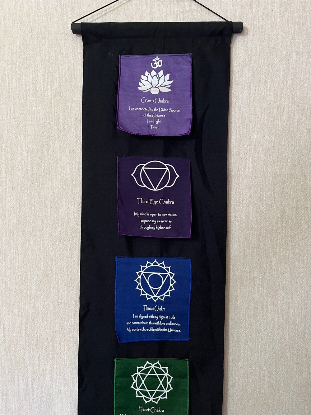 Cloth Chakra Banner